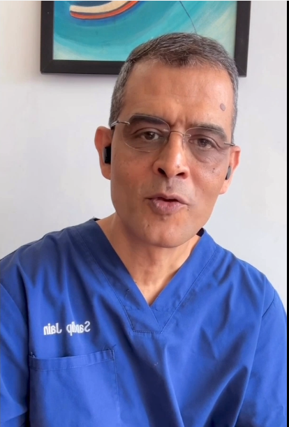 Scar following Gynaecomastia surgery