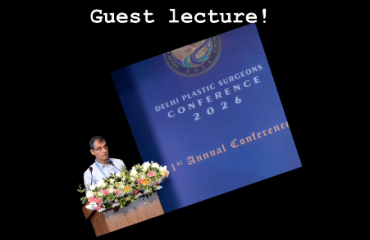 Guest lecture at Sir Gangaram Hospital, Delhi